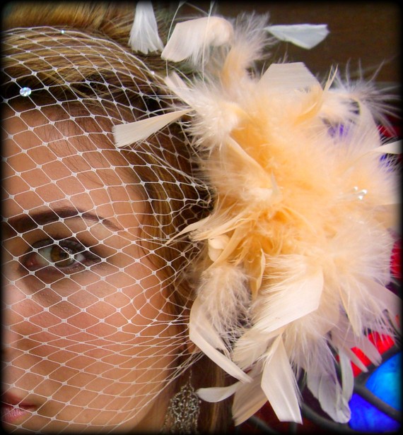 Feather hair accessory